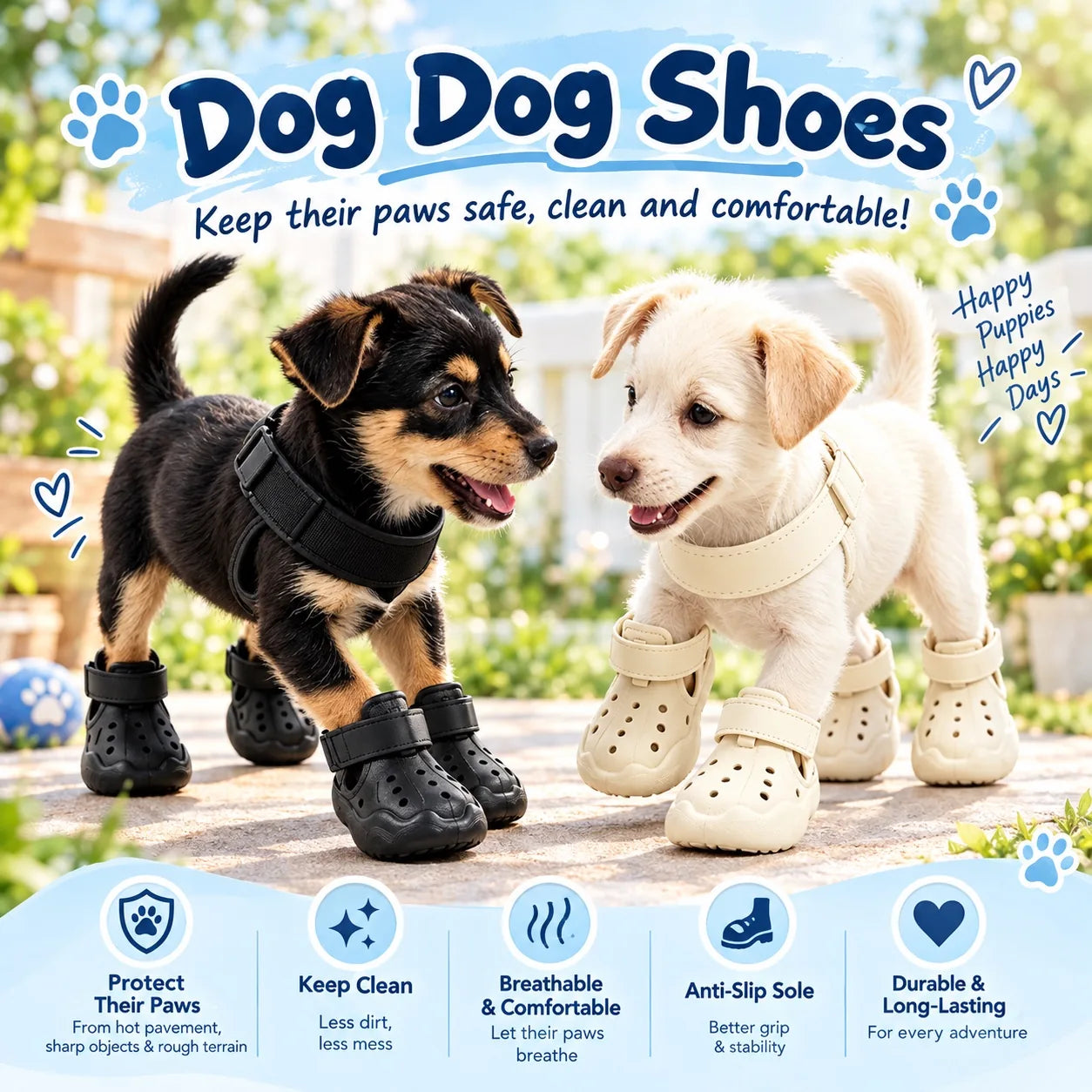 Breathable Non-Slip Dog Shoes product image 3