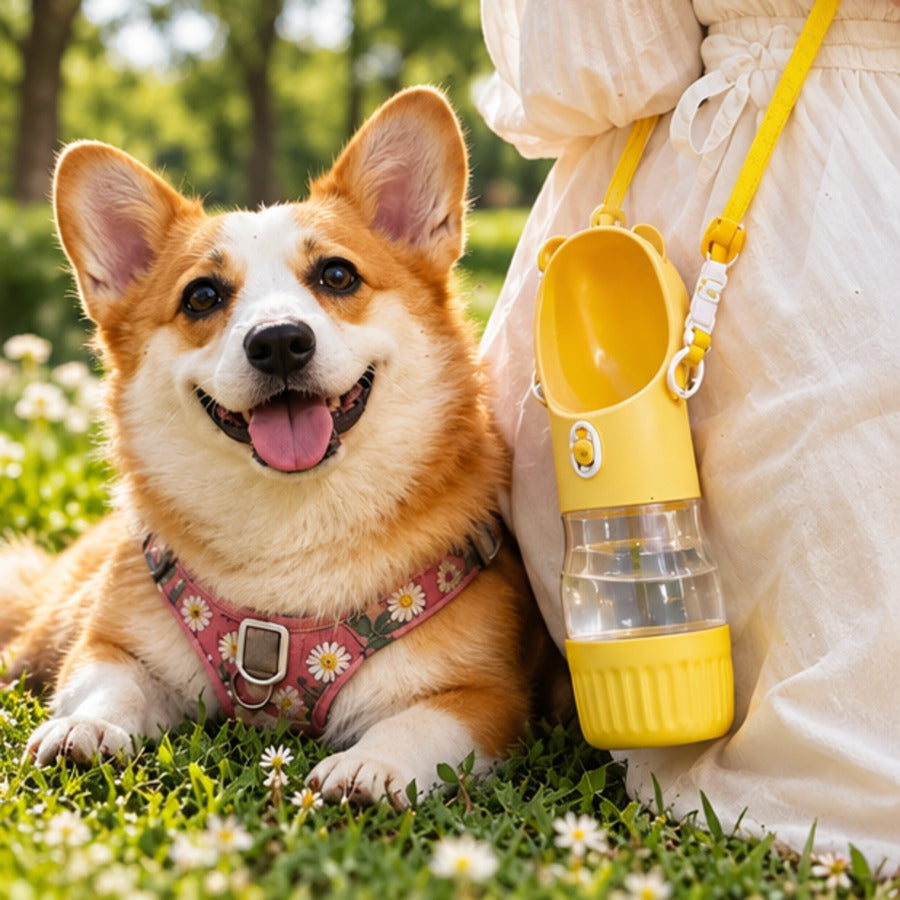 Portable Pet Water & Food Bottle