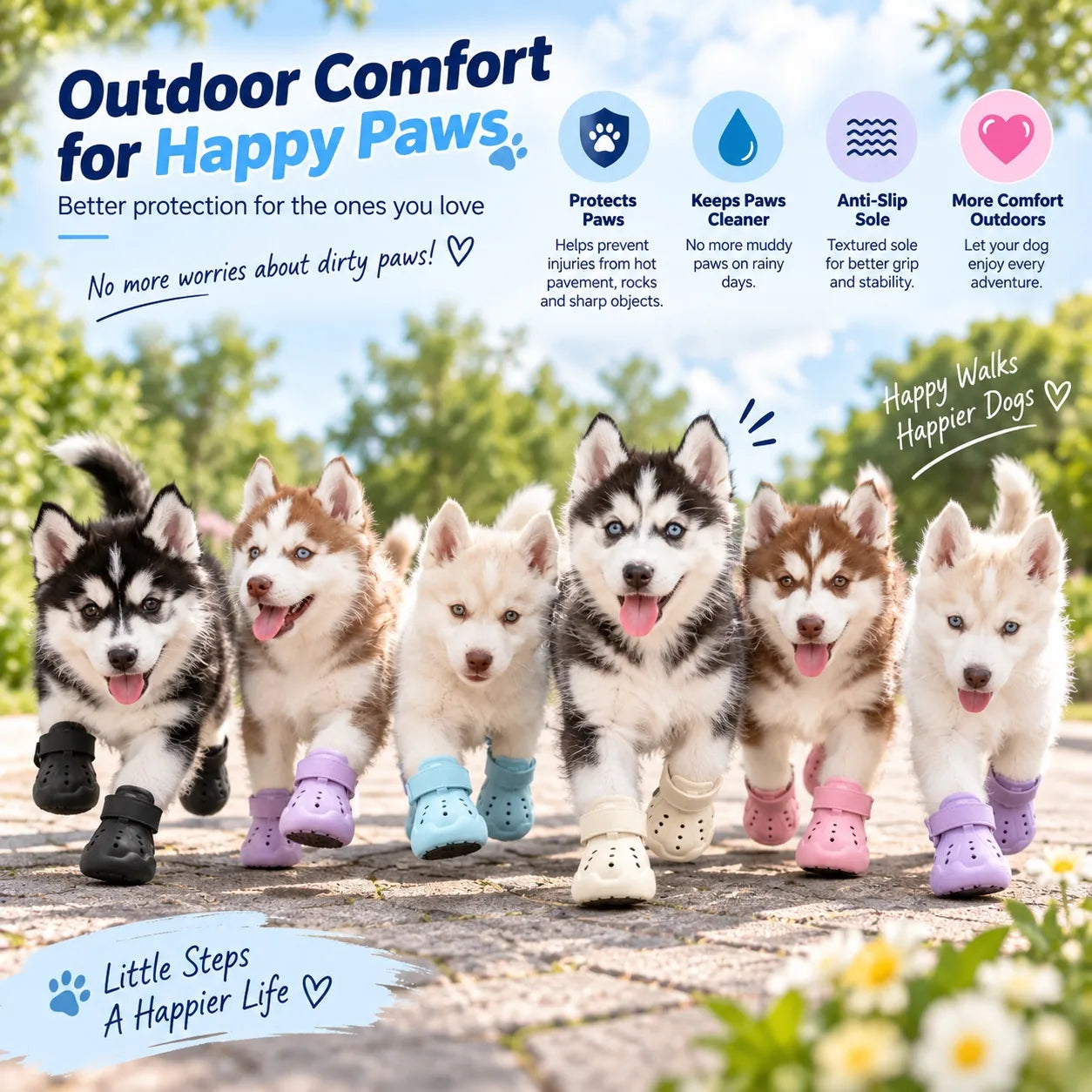 Breathable Non-Slip Dog Shoes product image 5